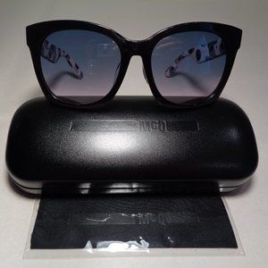 McQ by Alexander McQueen MQ0017SA Black Pink Grey New Women's Sunglasses